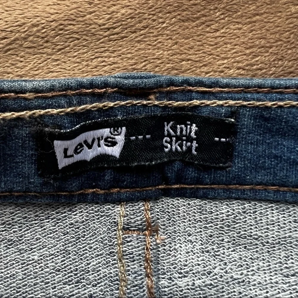 NWT Levis Denim Knit Skirt 14M